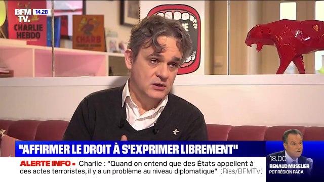 Riss (Charlie Hebdo): On n'a pas regretté les caricatures de Mahomet