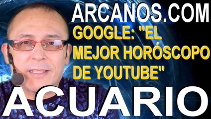 ACUARIO, NO TE AFERRES A UN IMPOSIBLE EN EL AMOR - Horóscopo ARCANOS.COM 4 10 octubre 2020 Semana 41