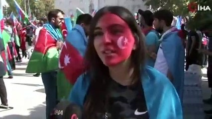 Beyazıt Meydanı’nda Azerbaycan’a destek mitingi