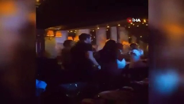Bebek’teki ünlü işletmede kuralsız doğum günü partisi