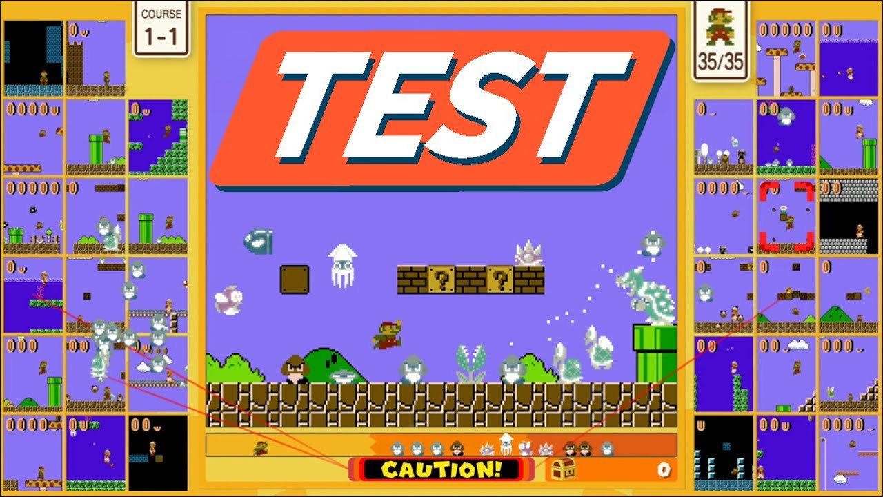 Le BATTLE ROYALE SUPER MARIO en TEST ! SUPER MA...