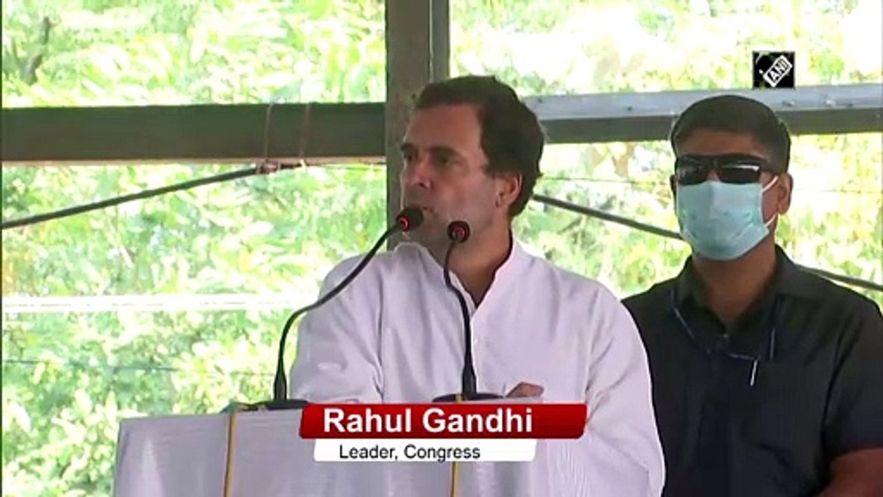 Rahul Gandhi joins ‘Kheti Bachao Yatra’ in Punjab’s Moga