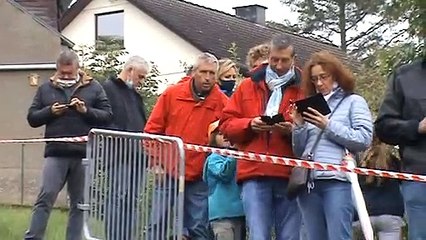 Liège-Bastogne-Liège de passage à Houffalize