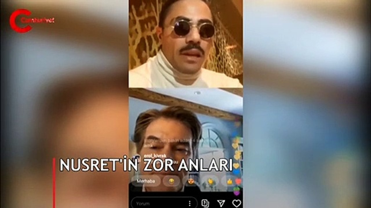 Nusret'in zor anları sosyal medyaya damga vurdu