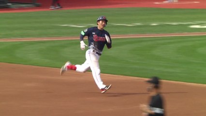 '육성선수' 롯데 오윤석, KBO 역대 27번째 '사이클링 히트' / YTN