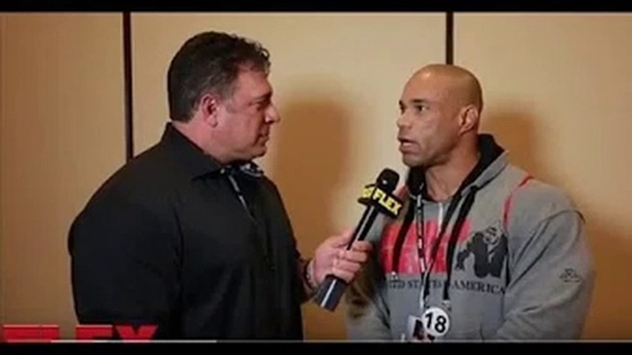 Kevin Levrone 2016 Olympia Athlete Meeting Interview 2 days out