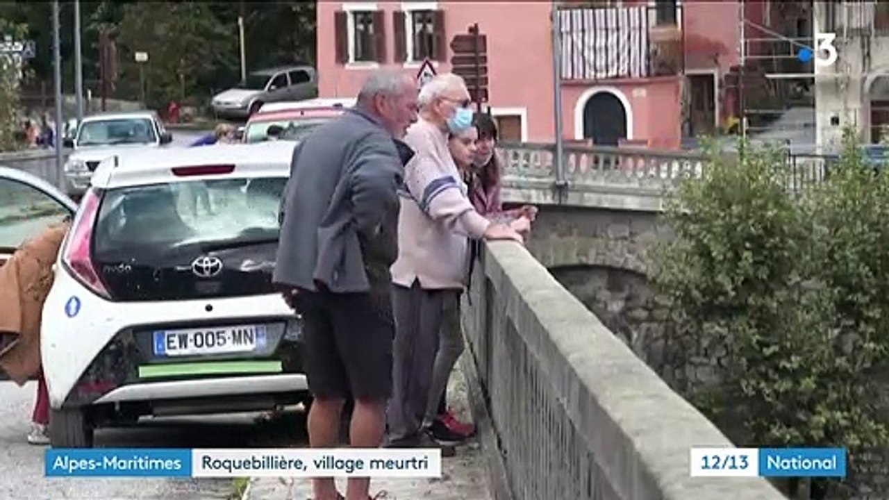 Tempête Alex : dévasté par les intempéries, le village de Roquebillière fait son deuil