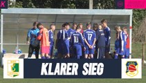 Weiter ohne Gegentor: Chemie auf Rekordkurs | BSG Chemie Leipzig - BSG Stahl Riesa (2. Runde, U17-Pokal)