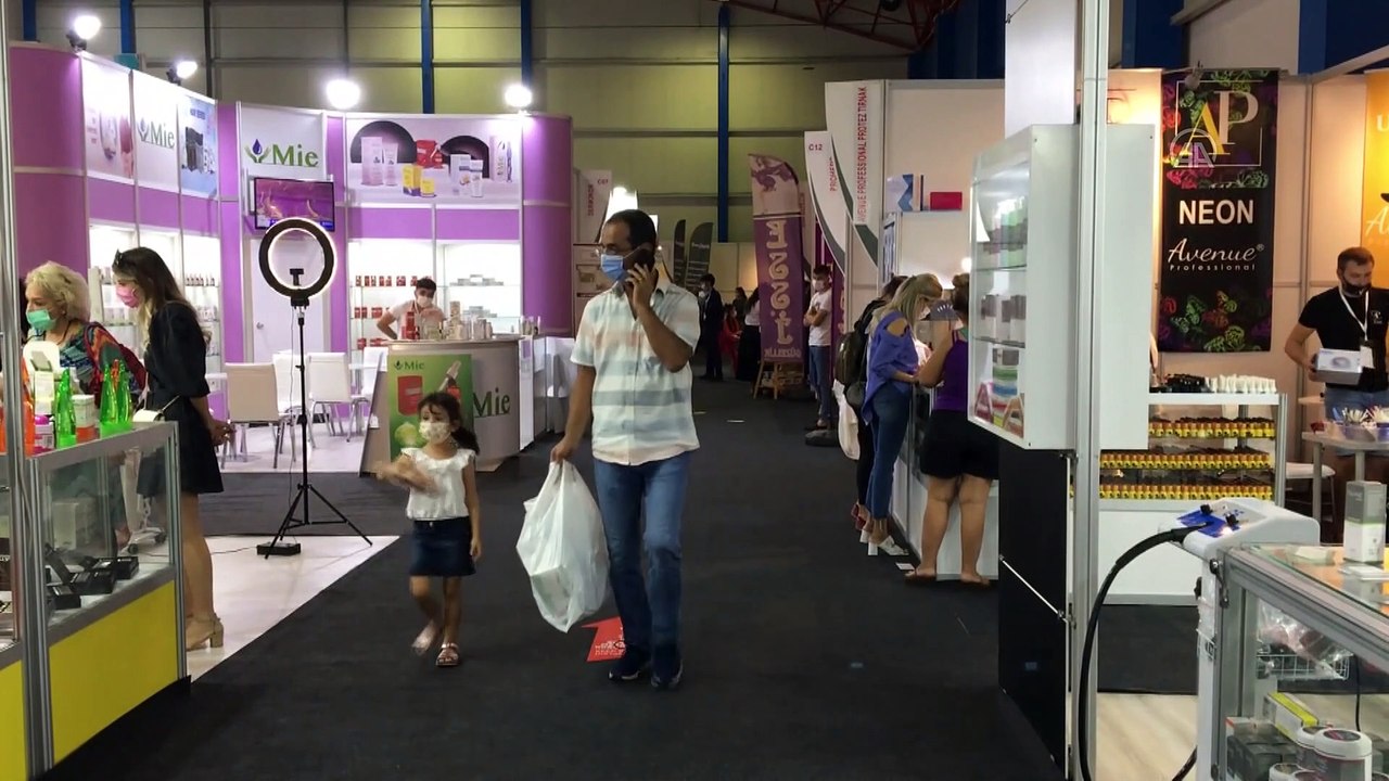 Mersin Kozmetik, Güzellik ve Kişisel Bakım Ürünleri Fuarı'na yoğun ilgi