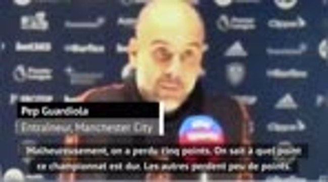 3e j. - Guardiola : Les autres équipes perdent peu de points