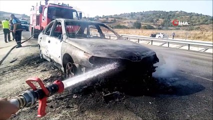 LPG’li araç küle döndü: 2 yaralı