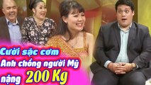 Cả Trường Quay Cười Nghiêng Ngả Với Anh Chồng Người Mỹ Nặng 200 Kg | Vợ Chồng Son | VCS