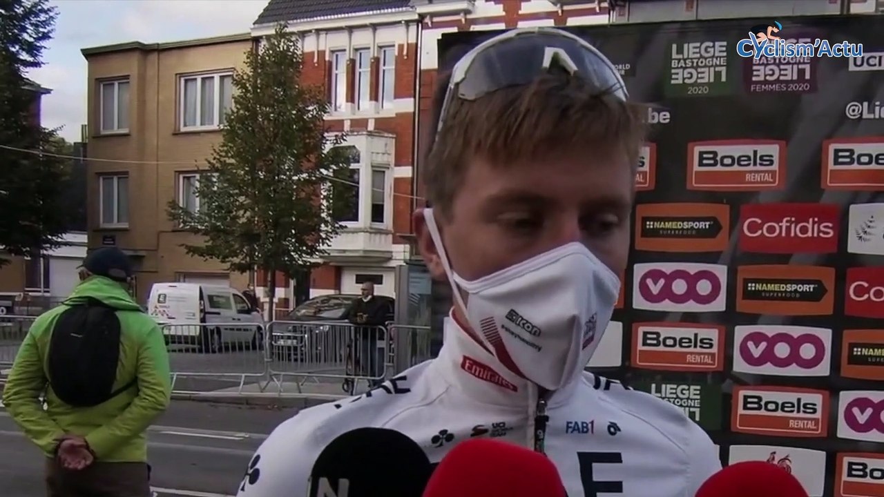 Liège-Bastogne-Liège 2020 - Tadej Pogacar : "I'll be back"