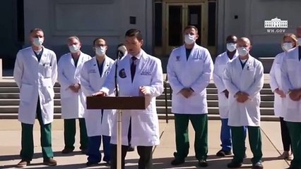 Trump podría recibir el alta este mismo lunes tras su ingreso por coronavirus