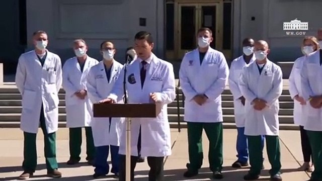 Trump podría recibir el alta este mismo lunes tras su ingreso por coronavirus