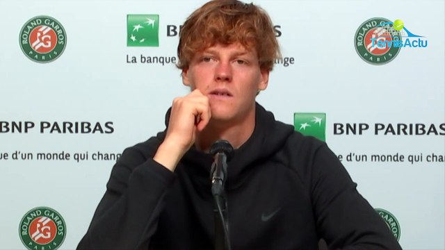 Roland-Garros 2020 - Jannick Sinner : Jouer contre Rafa ici, à Roland-Garros mardi, ce n'est pas la tâche la plus aisée