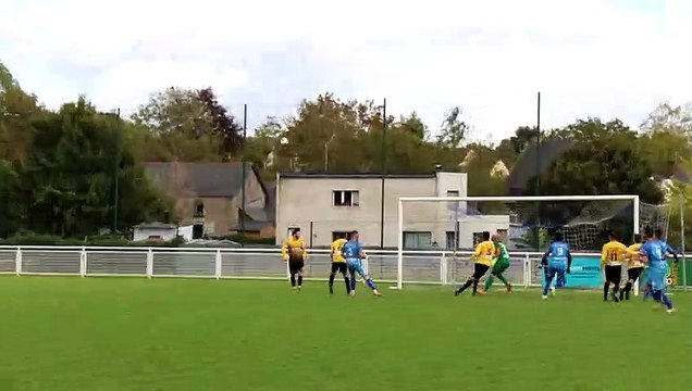 04/10/2020 : Coupe Pays de la Loire : Soulgé VS Brulon Patriote. But de Maxence sur coup franc.
