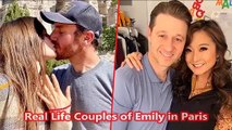 Real Life Couples of Emily in Paris (Netflix)