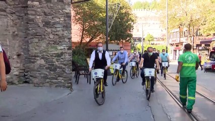 Paylaşımlı bisiklet uygulaması başladı - BURSA