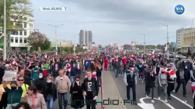 Belarus’ta Protestoculara Müdahale