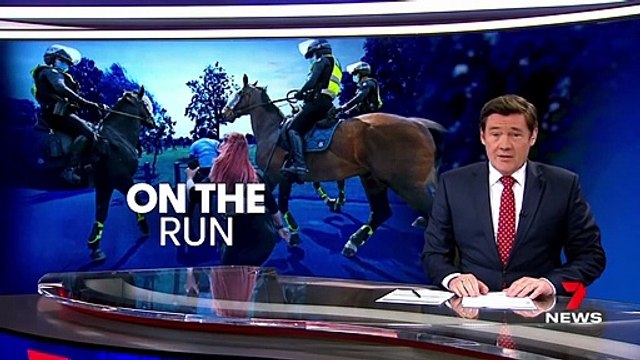 19 Sep 2020 Melbourne anti-lockdown protesters clash with police for third straight weekend _ 7NEWS