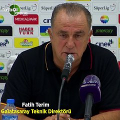 Fatih Terim: "Antep maçında da oyunu erken terk ettim. Her şeyi yazabilirler"