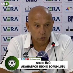 Semih Özü: "Goran'a ayrı bir teşekkür ediyorum, 1 puanı hediye etti"