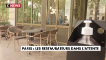 Les restaurateurs dans l'attente avant les nouvelles mesures attendues