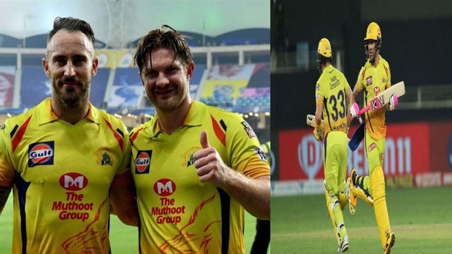 IPL 2020 CSK V KXIP : Match Highlights | Record Opening Partnership Between Watson, Du plessis!!