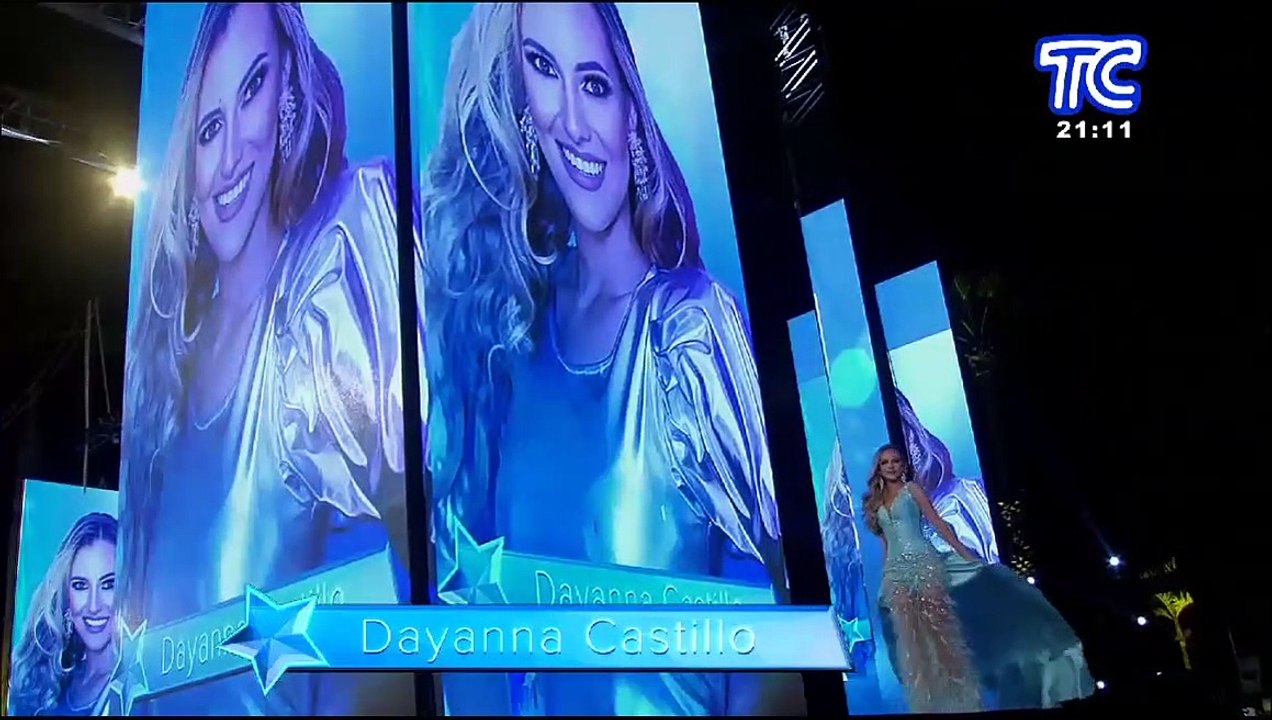Mira el desfile en traje de gala de las candidatas a Reina de Guayaquil 2020
