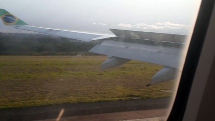 Pouso do Airbus A330 PR-AIX em Campinas vindo de Manaus(04/10/2020)
