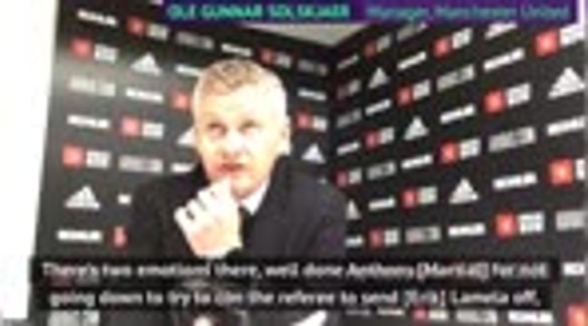 Solskjaer livid over Martial red card - Mourinho thinks there could have been two more