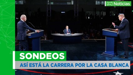 Sondeos: así está la carrera por la presidencia de EE.UU.