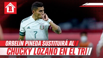Orbelín Pineda sustituirá a Hirving Lozano en gira por Holanda