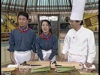 郁恵＆井森のお料理BanBan　1996　オーロラスパゲッティー　片岡護　郁恵さんゆうた君、出産のためお休みです！