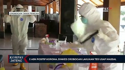 2 ASN Positif Corona, Dinkes Grobogan Lakukan Tes Usap Massal