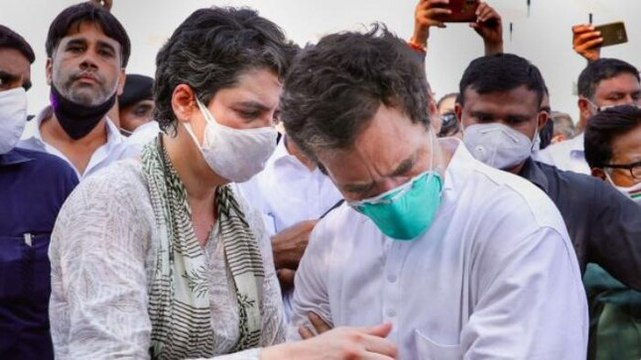 UP Police apologises for Priyanka Gandhi's manhandling; Rahul Gandhi to hold tractor rally in Haryana; more