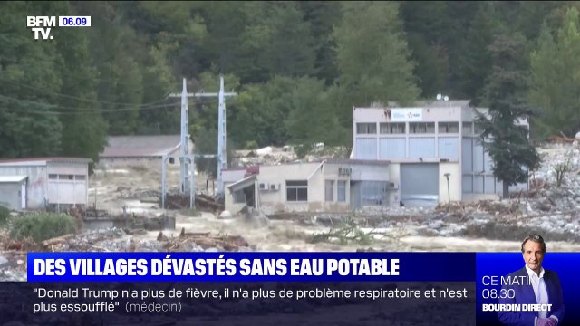 Dans les Alpes-Maritimes, des villages sont dévastés et se retrouvent sans eau potable
