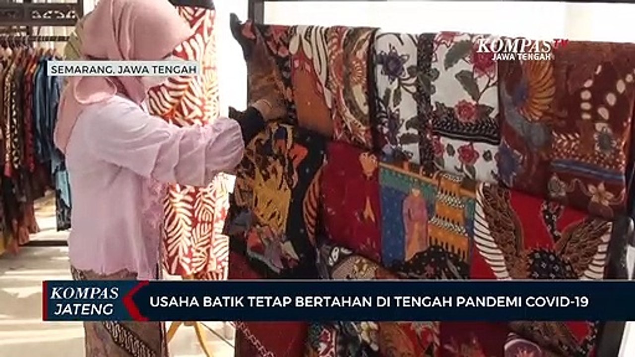 Usaha Batik Tetap Bertahan di Tengah Pandemi Covid-19