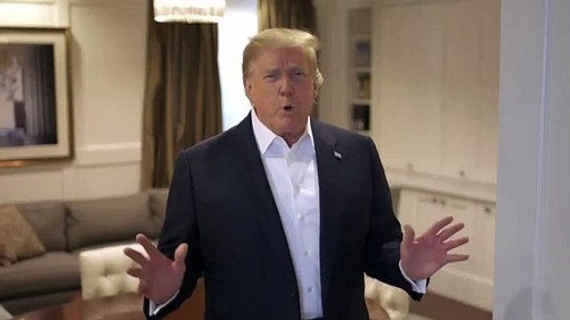 Coronavirus - La nouvelle vidéo de Donald Trump depuis sa chambre d'hôpital dans la nuit de dimanche à lundi