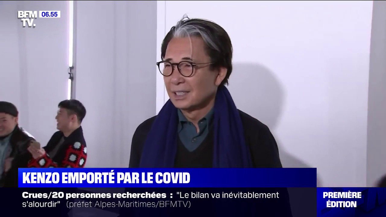 Le styliste japonais Kenzo Takada est mort des suites du Covid-19