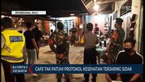 Cafe Tak Patuhi Protokol Kesehatan Terjaring Sidak