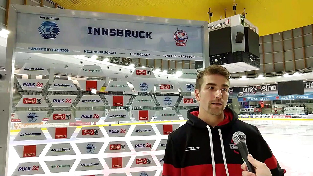 4.Runde: Sacha Guimond mit dem Statement nach dem Spiel gegen Innsbruck