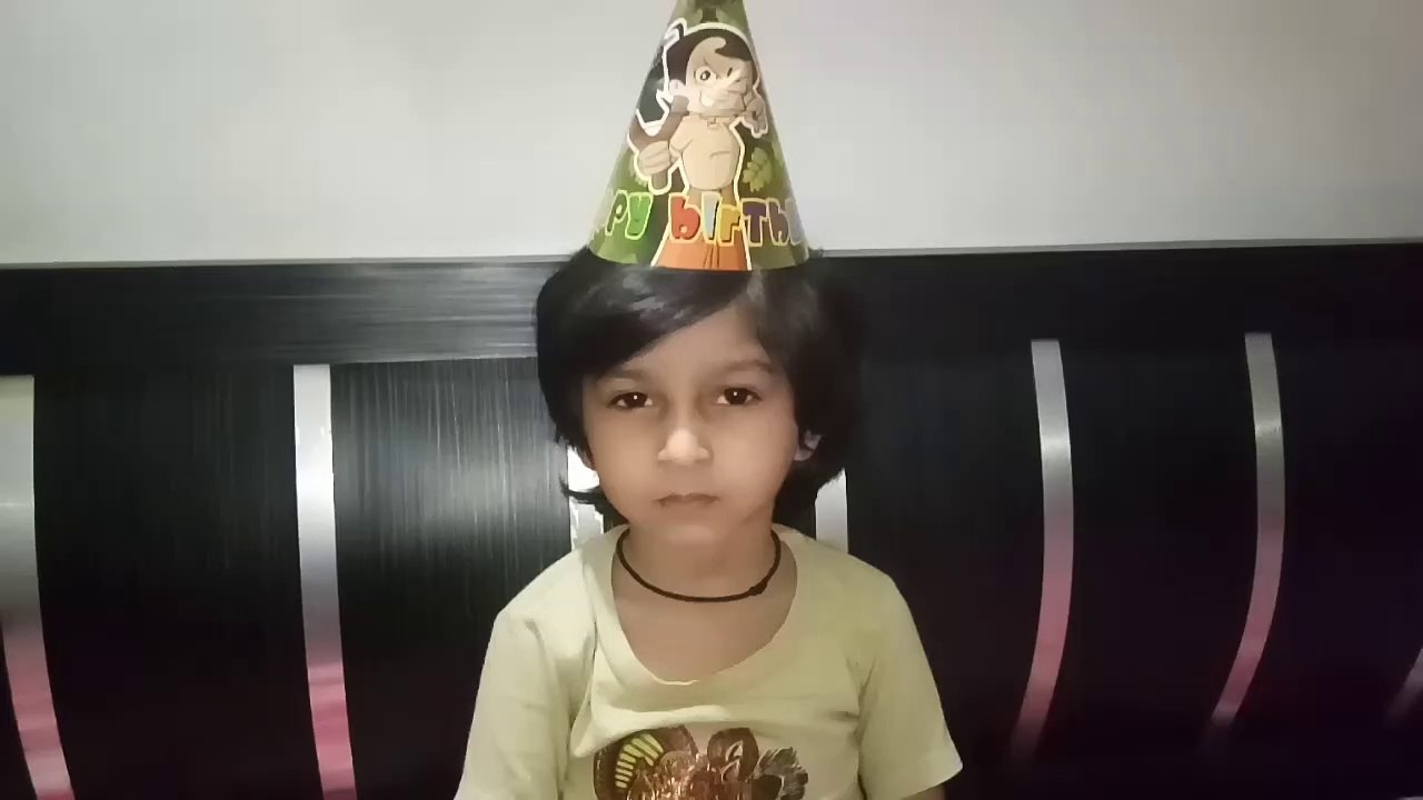 Happy Birthday Manjubaa. Mesha Wishing Birthday To Her Nani. Mesha Show. Mesha Wishes Birthday To Her GrandMother.