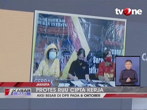 Protes RUU Cipta Kerja, Buruh Serukan Mogok Nasional