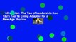 Full version  The Tao of Leadership: Lao Tzu's Tao Te Ching Adapted for a New Age  Review