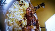 03.Al Bukhari Food It Is More Than Just Chicken & Rice _ Makkah Street Food Rice & grilled chicken