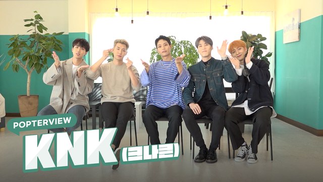 [Pops in Seoul] Refreshing Idol! KNK(크나큰)'s Interview for 'RIDE'