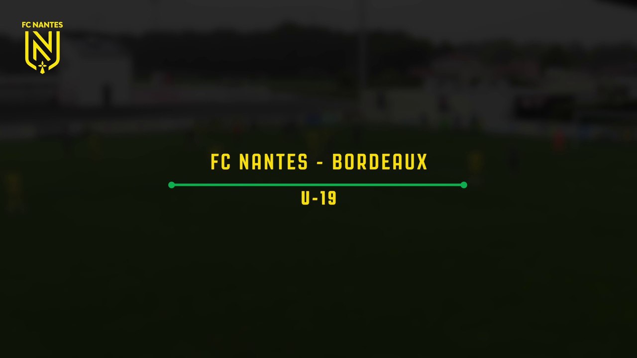 U19. Le but d'Affamah face à Bordeaux (1-0)