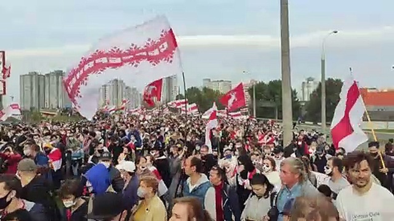 Neue Massenproteste in Belarus – zahlreiche Festnahmen